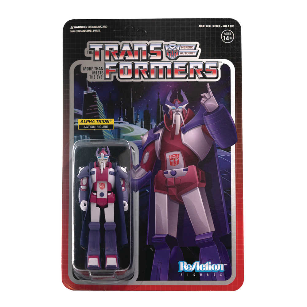Transformers Alpha Trion Reaction Figure  