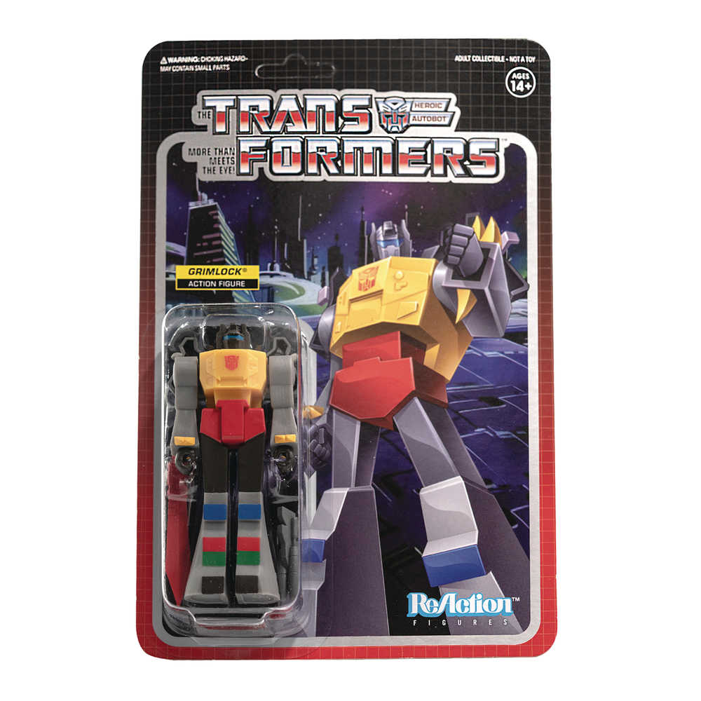 Transformers Grimlock Reaction Figure  