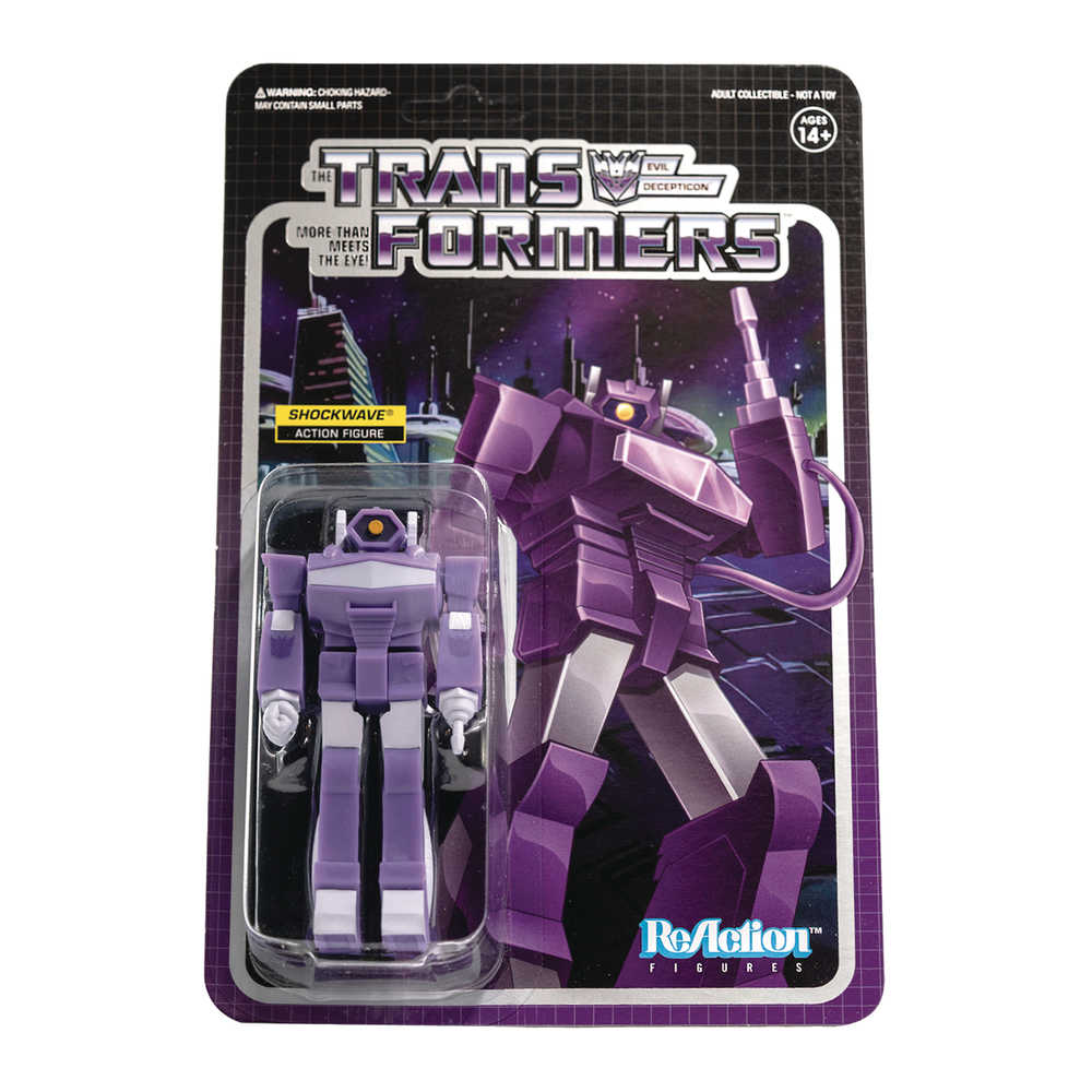 Transformers Shockwave Reaction Figure  