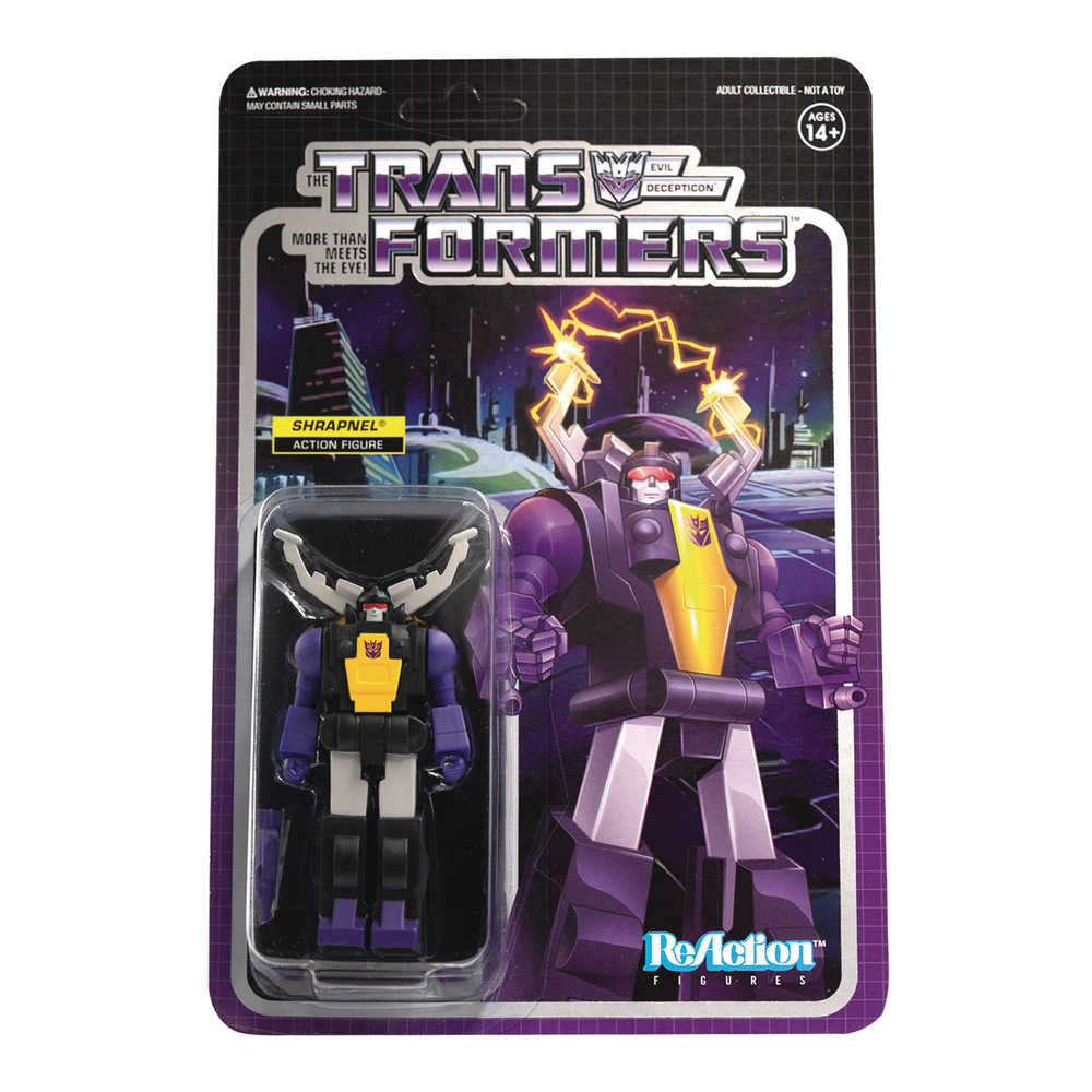 Transformers Shrapnel Reaction Figure  