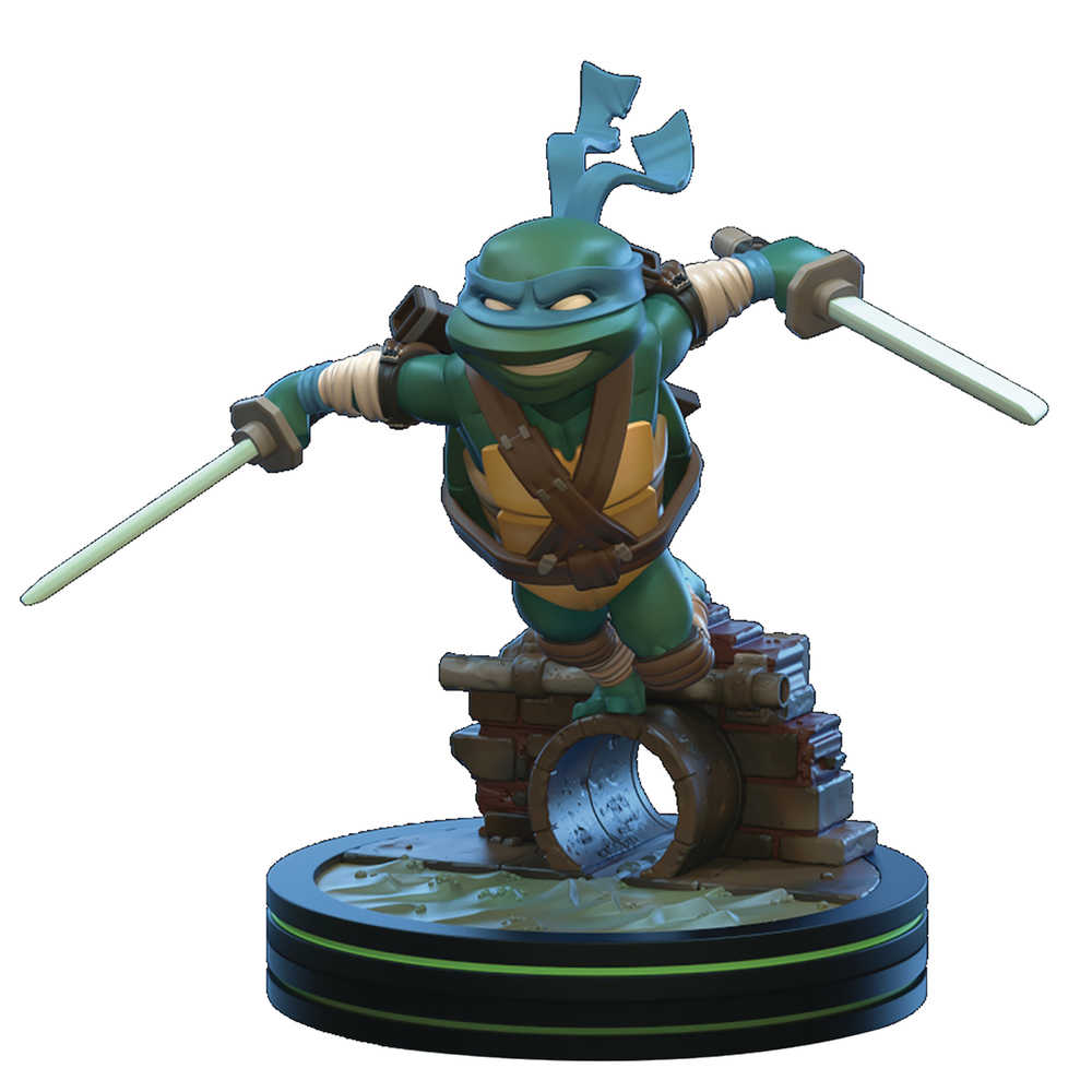 Teenage Mutant Ninja Turtles Leonardo Q Figure Diorama Figure 