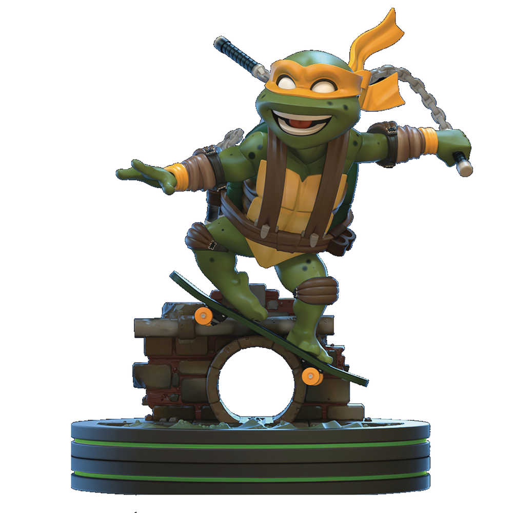 Teenage Mutant Ninja Turtles Michelangelo Q Figure Diorama Figure 