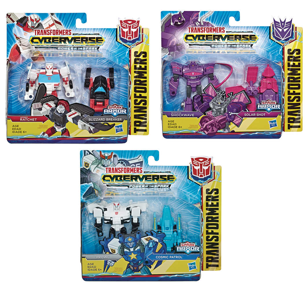 Transformers Cyberverse Spark Armor Action Figure Assortment 202002  