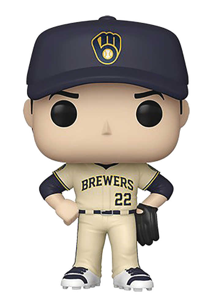 Pop Mlb Brewers Christian Yelich Vinyl Figure 
