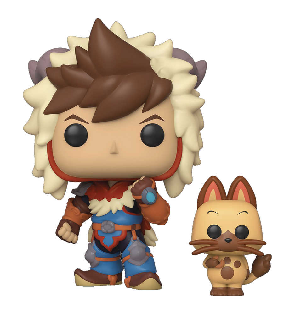 Pop & Buddy Monster Hunter Lute with Navirou Vinyl Figure 