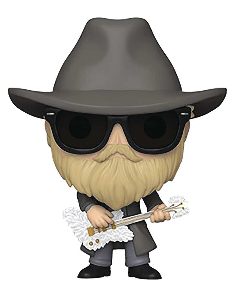 Pop Rocks Zz Top Dusty Hill Vinyl Figure 