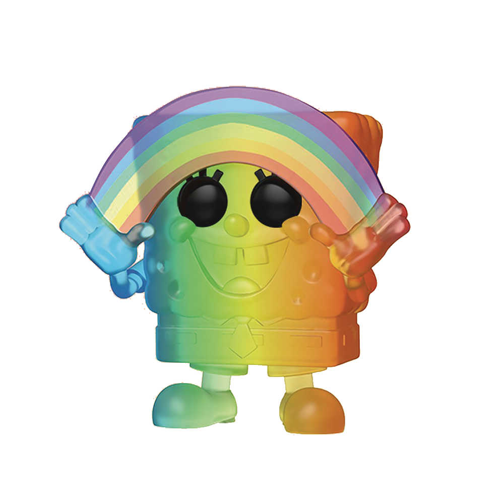 Pop Animation Pride 2020 Spongebob Rainbow Vinyl Figure 