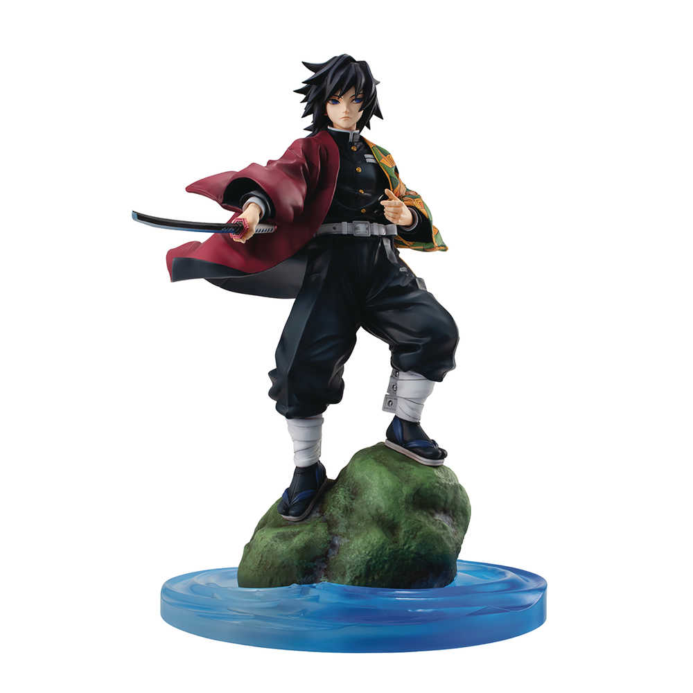 Gem Ser Demon Slayer Kimetsu Giyu Tomioka PVC Figure 