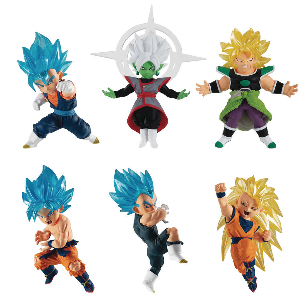 Dragon Ball Adverge Motion 4 6 Pc Mini Figure Set  