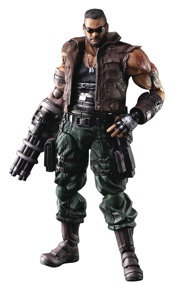 Final Fantasy Viir Play Arts Kai Barret Wallace V2 Action Figure 