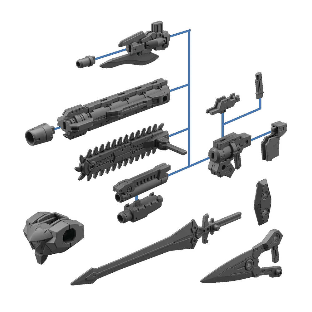 30 Minute Mission 07 Option Parts Rabiot 1/144 Model Kit Set (N