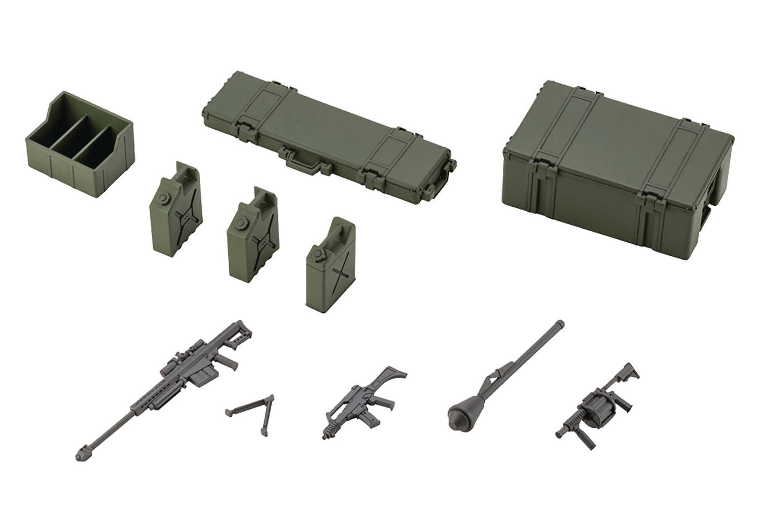 Hexa Gear Acessory Set Army Container  