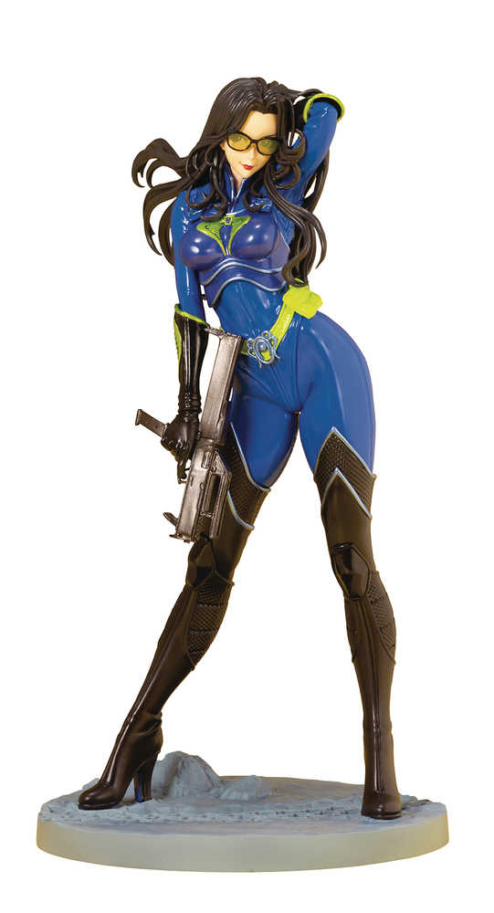 G.I. Joe Baroness 25 Th Anniversary Blue Bishoujo Statue 