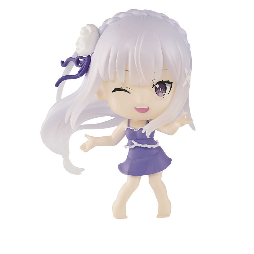 Re Zero Starting Life Chibikyun Emelia Swimsuit Figure 