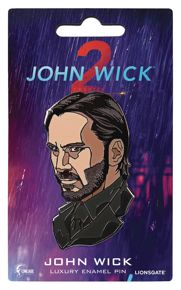 John Wick 2 John Wick Head Enamel Pin 