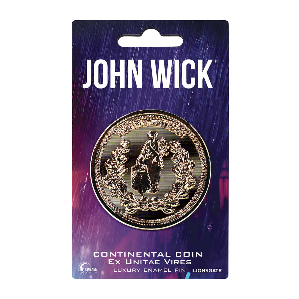 John Wick Continental Coin Enamel Pin 