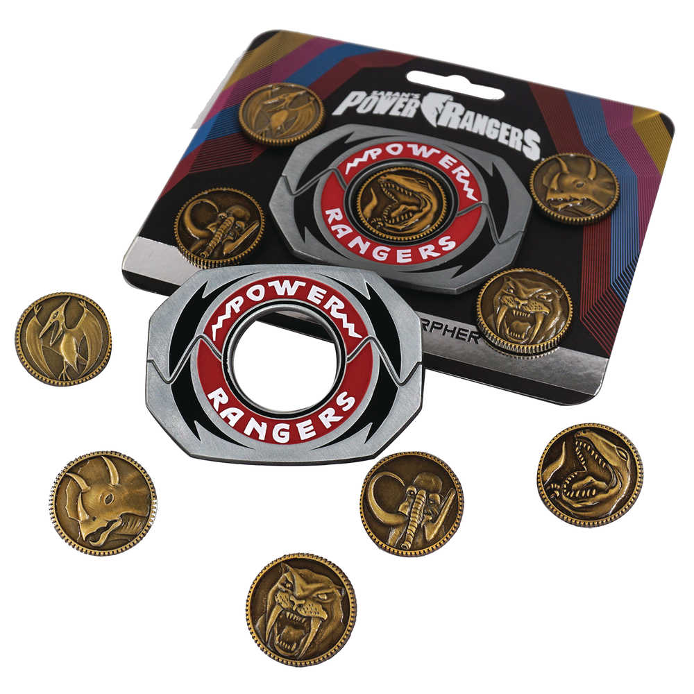 Power Rangers Legacy Morpher Pin Set 5 Pc. Case. (Feb208097) 