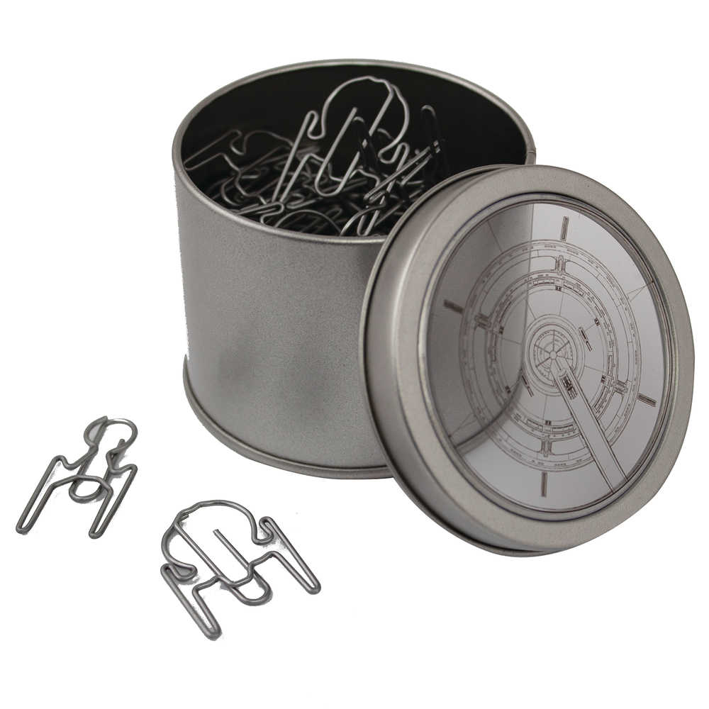 St Discovery 40 Pc Paper Clip Set 
