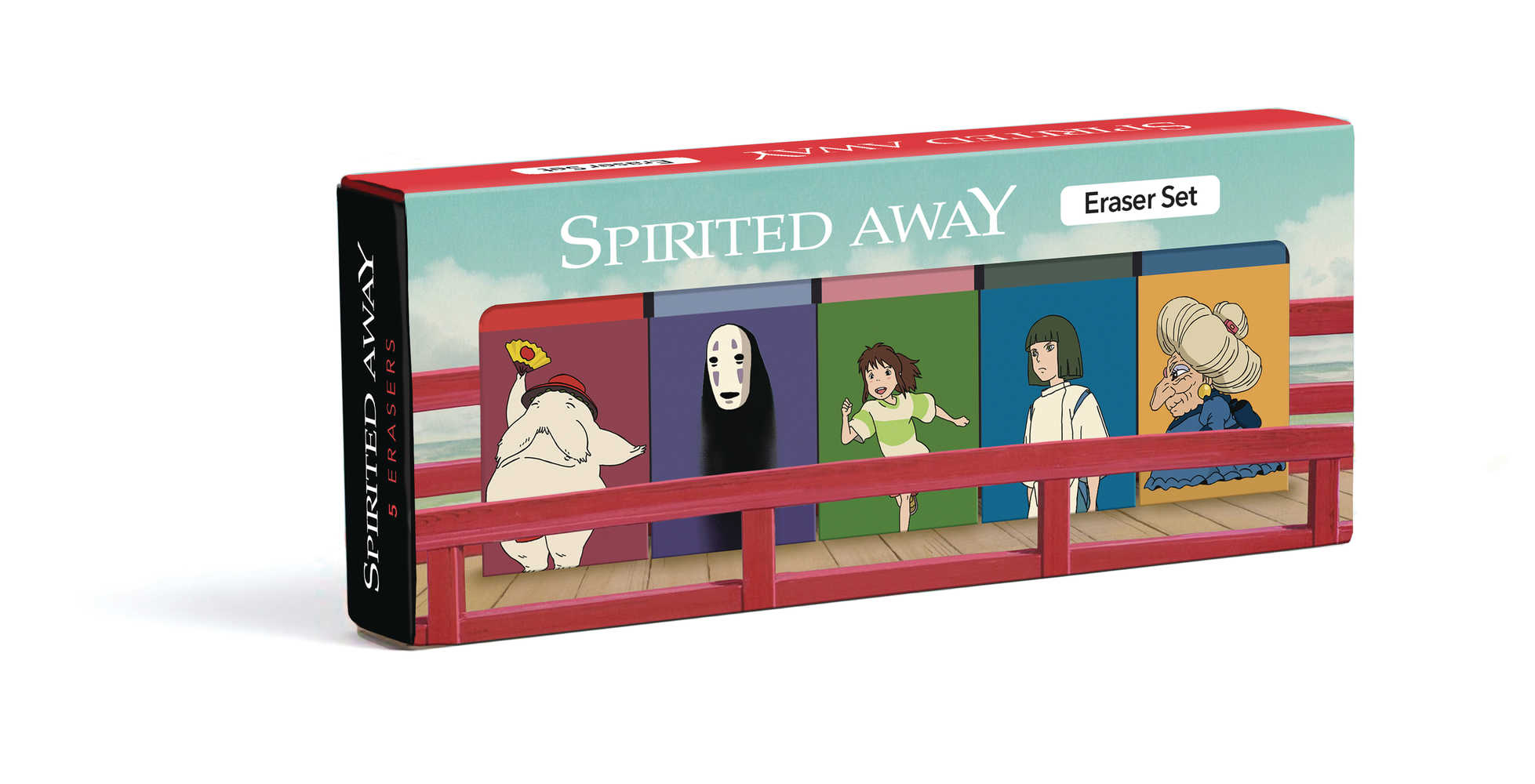 Spirited Away 5 Pc Boxed Eraser Set 