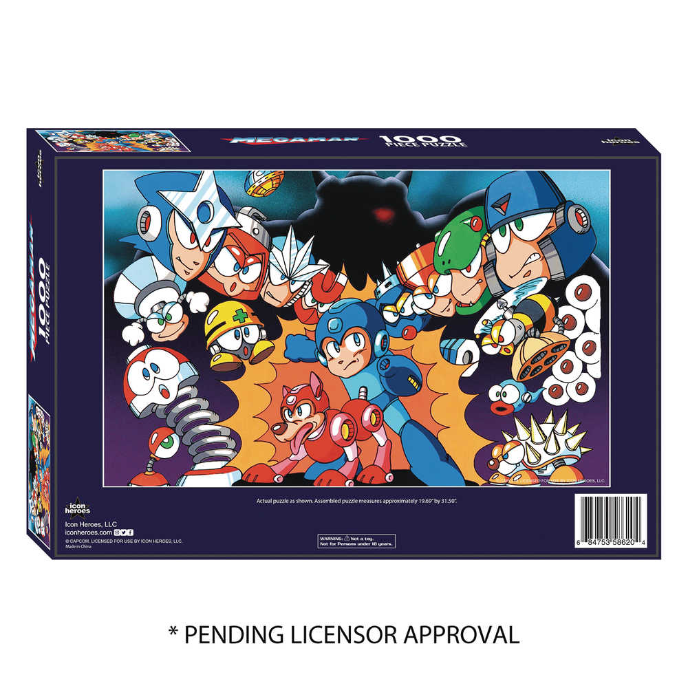 Mega Man 1000 Pc Puzzle 