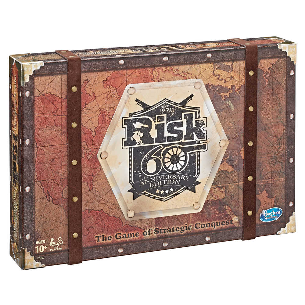 Risk 60 Th Ann Edition Game Case  
