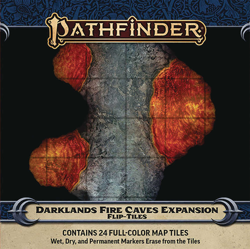 Pathfinder Flip Tiles Darklands Fire Caves Exp