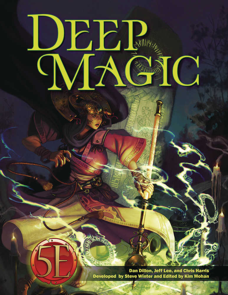 Deep Magic Dungeons & Dragons  5 Th Edition Hardcover