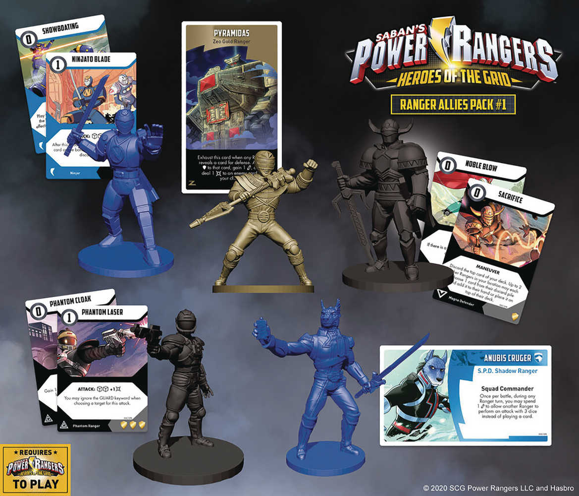 Power Rangers Heroes Grid Allies Pack Exp 