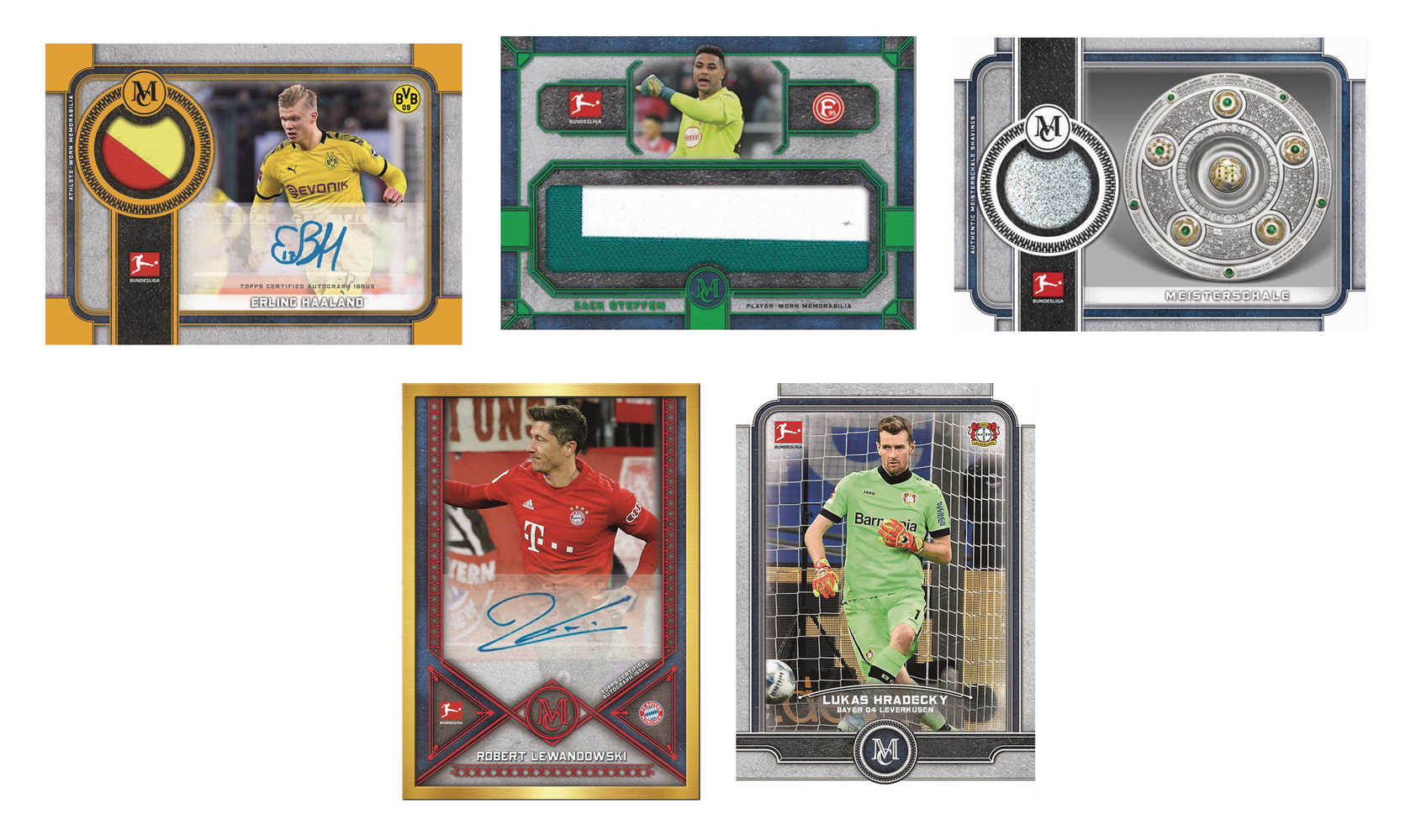 Topps 2020 Museum Collector's Bundesliga Soccer Trading Card Pack  