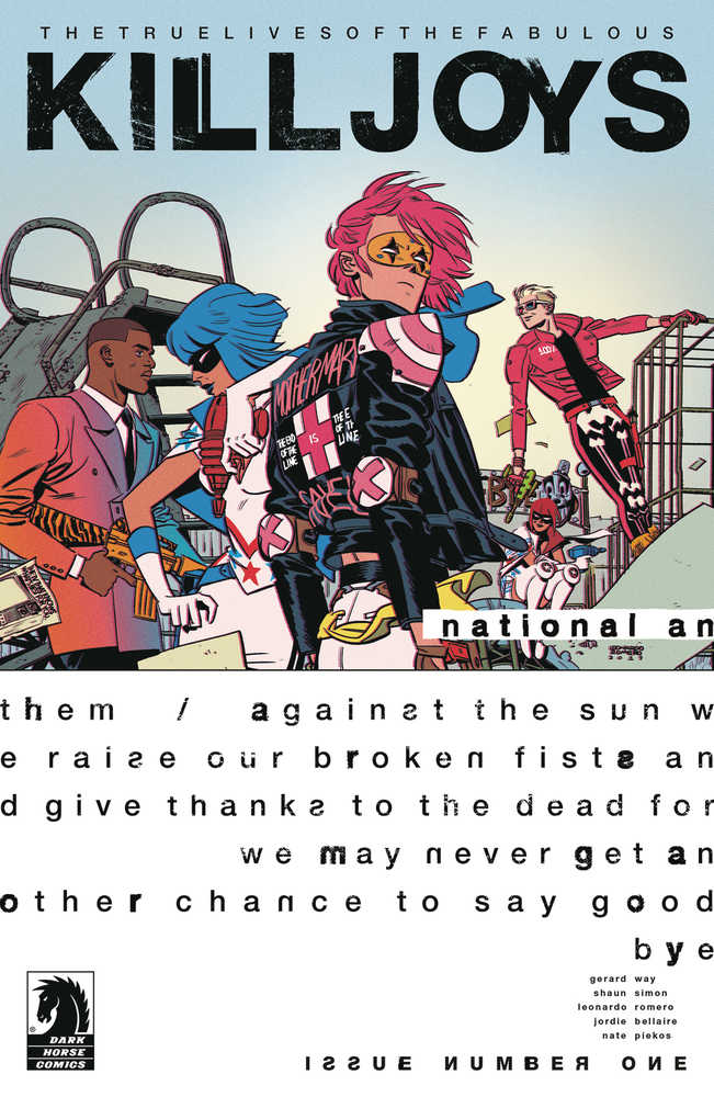 True Lives Fabulous Killjoys National Anthem #1 Cover A Romero