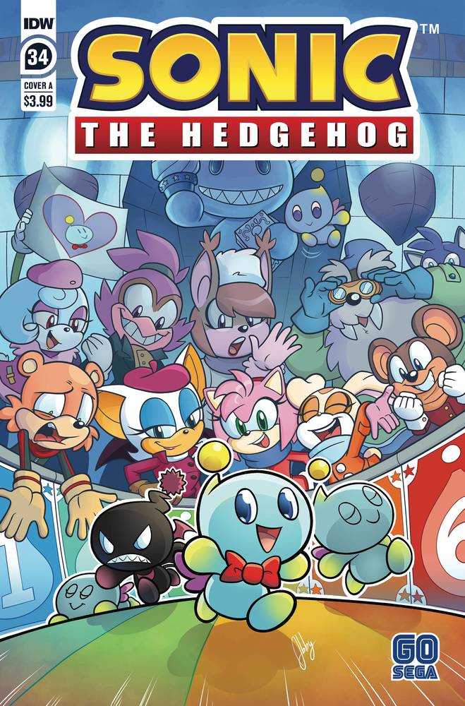Sonic The Hedgehog #34 Cover A Bulmer 