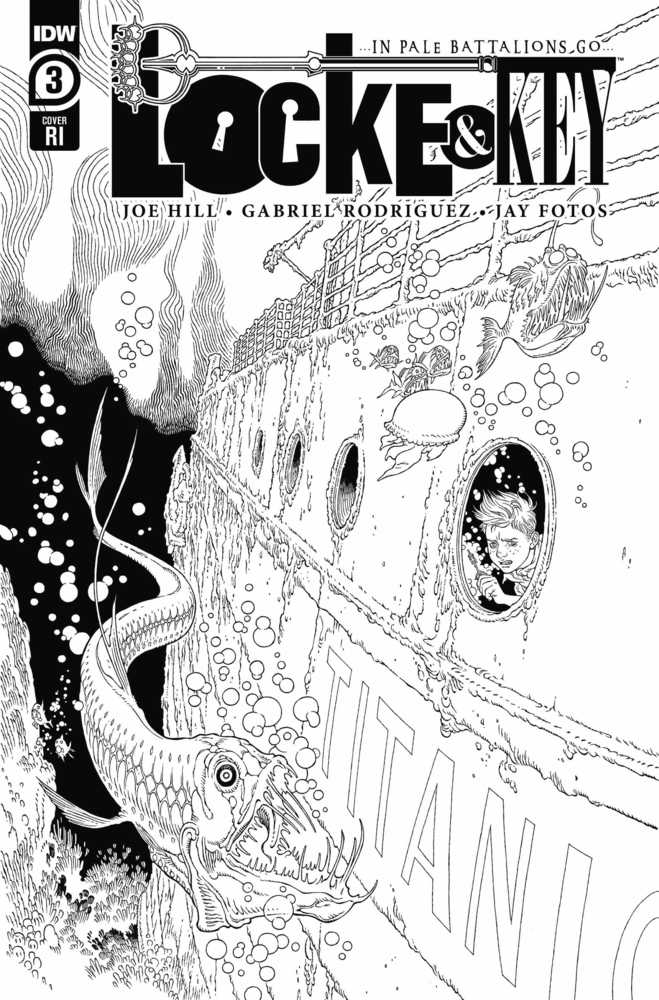 Locke & Key In Pale Battalions Go #3 (Of 3) 10 Copy Variant Edition Rod