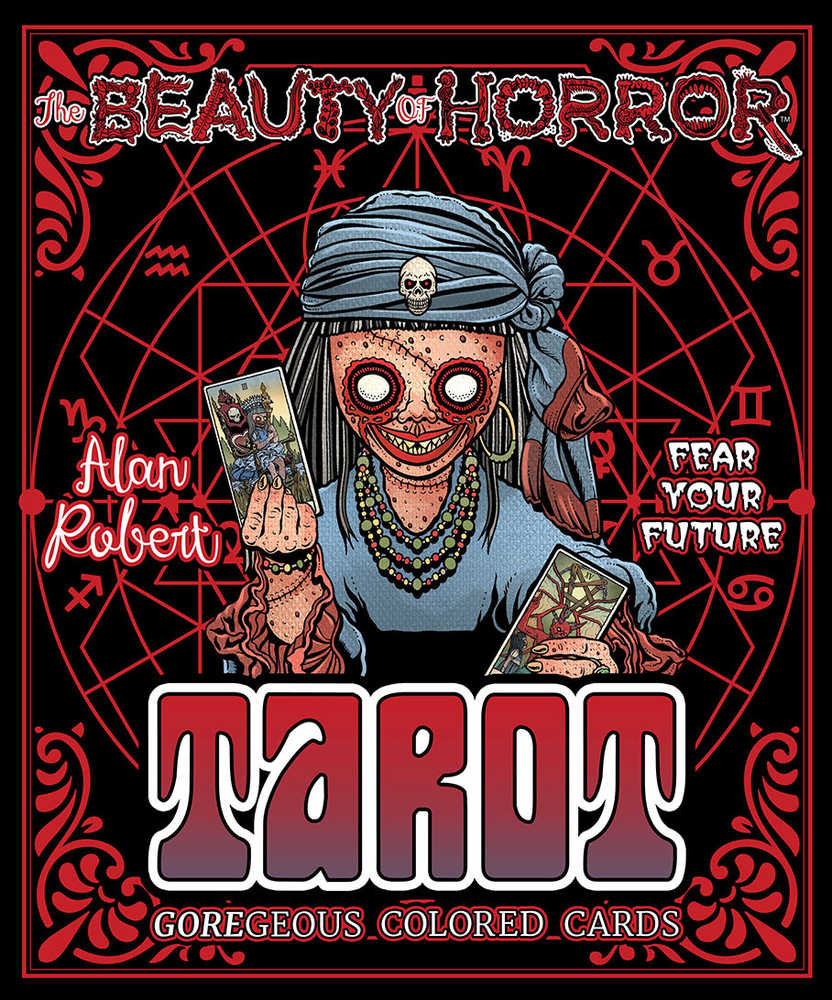 Beauty Of Horror Color Your Destiny Tarot Deck 