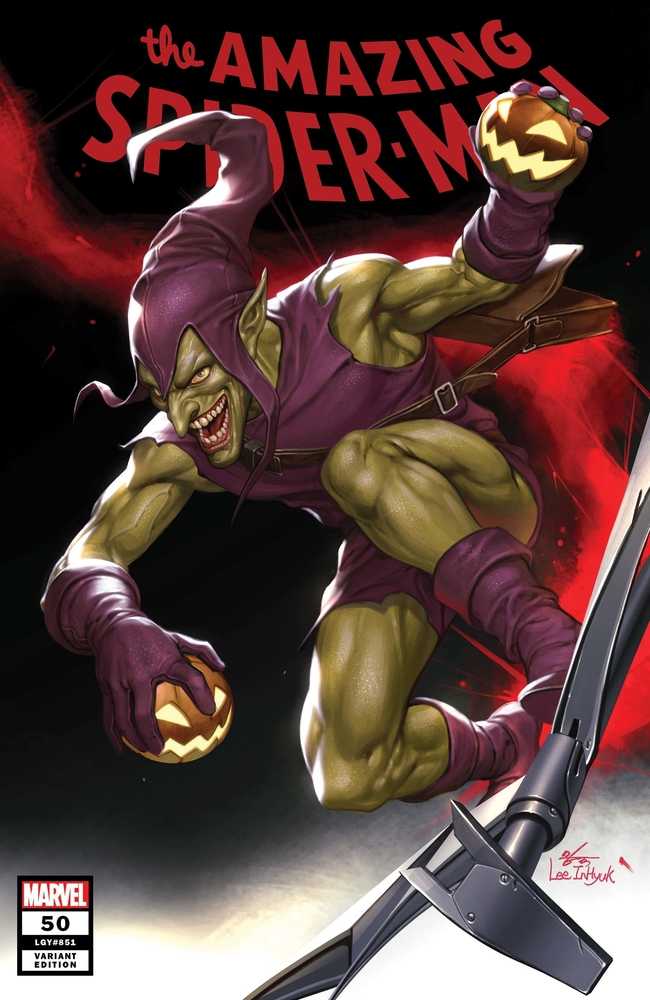 Amazing Spider-Man #50 Inhyuklee Variant Last