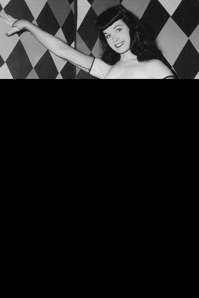 Bettie Page #4 Black Bag Photo Cover (Mature)