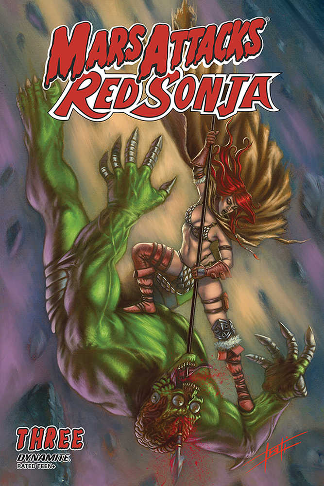 Mars Attacks Red Sonja #3 Cover B Strati