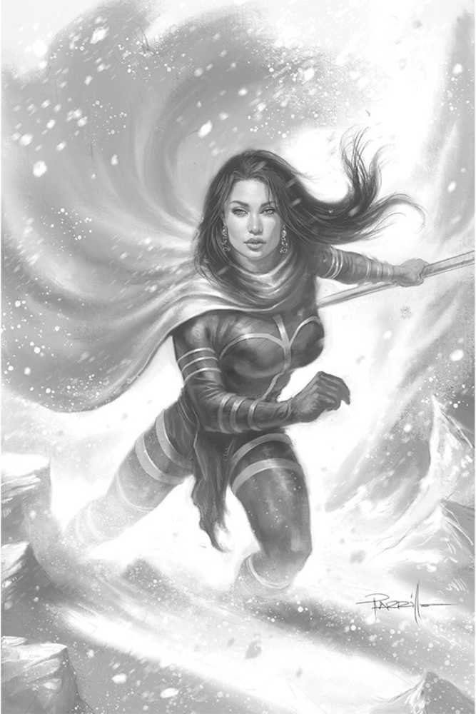 Dejah Thoris (2019) #9 50 Copy Parrillo Black & White Full Art Variant Edition