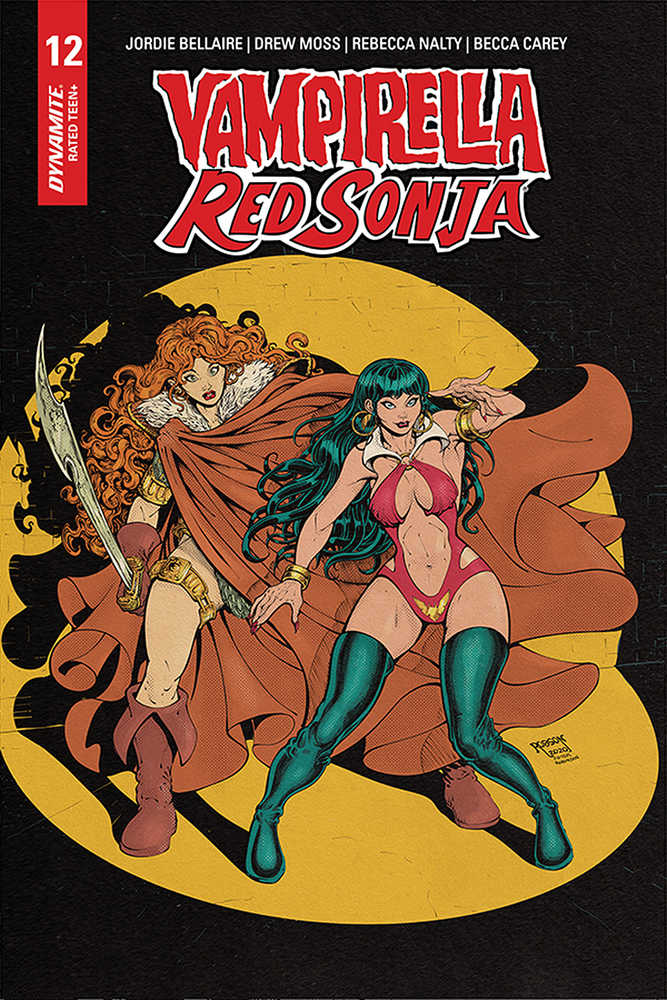 Vampirella Red Sonja #12 7 Copy Robson Homage Variant Edition