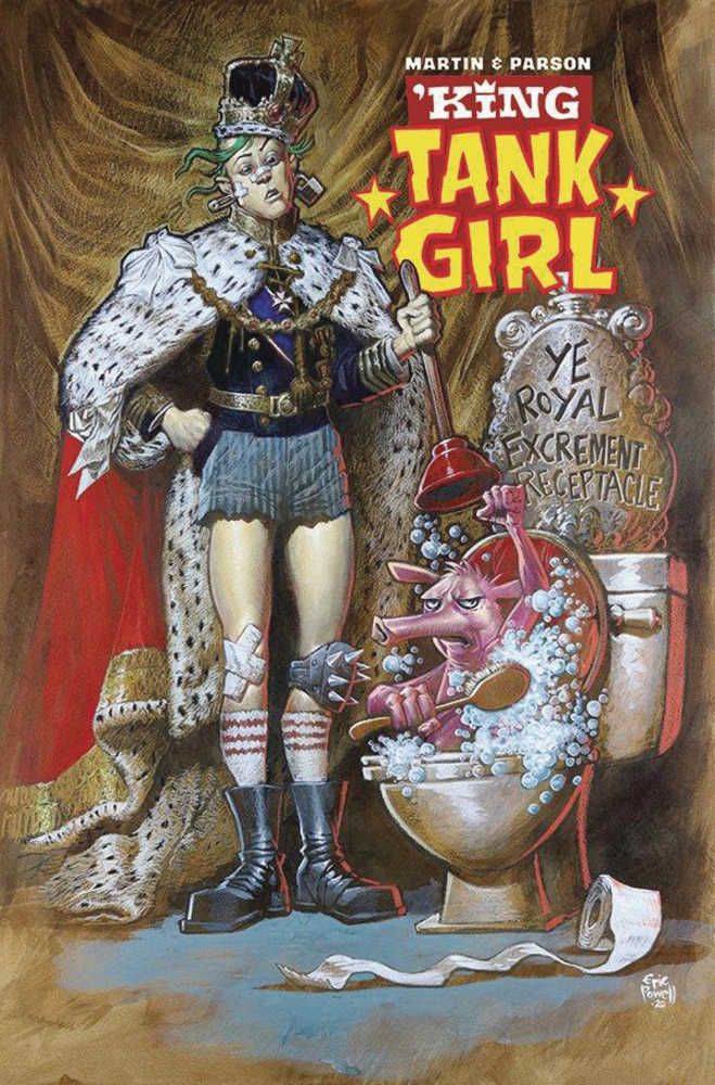 King Tank Girl #1 (Of 5) Cover B Powell Cardstock