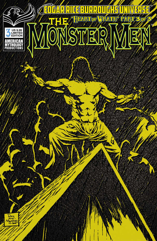 Monster Men Heart Of Wrath #3 Cover B Pulp Limited Edition