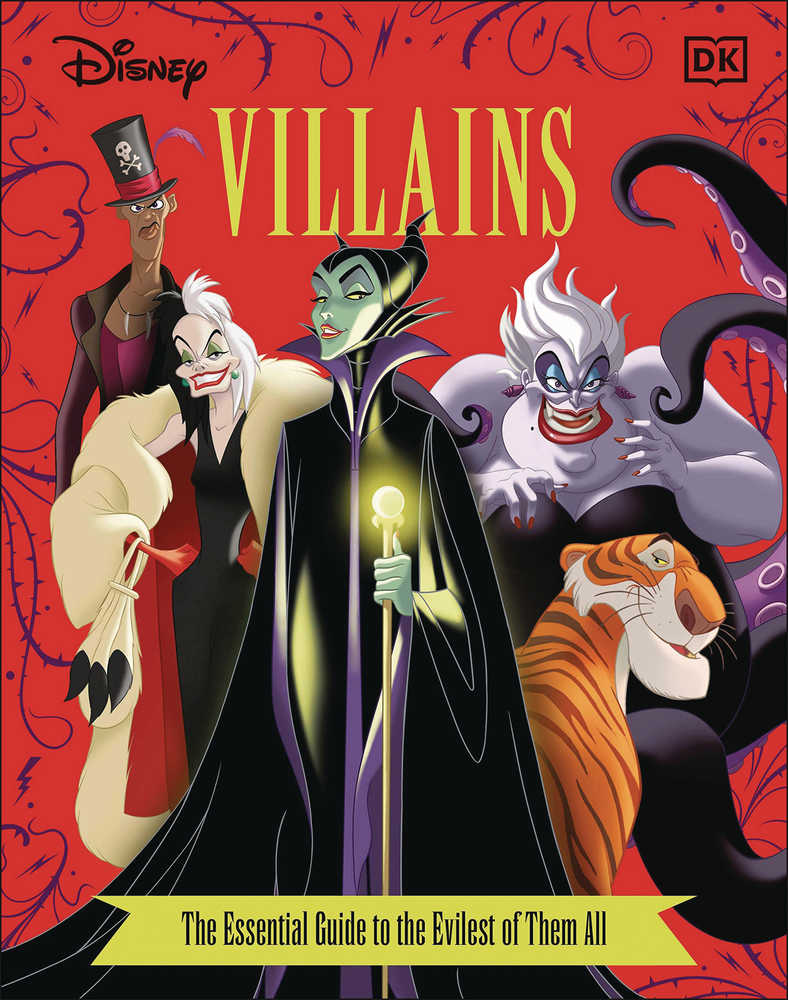 Disney Villains Essential Guide Revised Edition Hardcover 