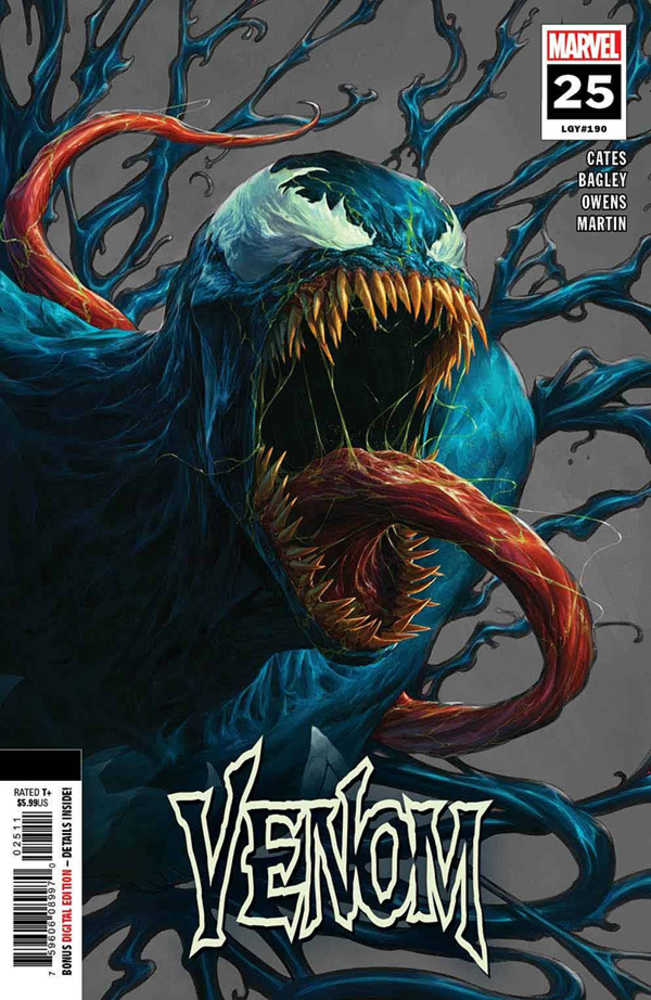 Venom #25 2nd Printing Variant Cates Signed 