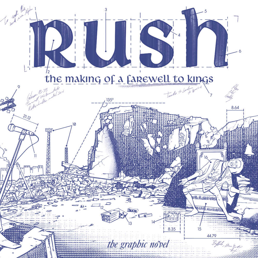 Rush Making Of A Farewell To Kings Graphic Novel 