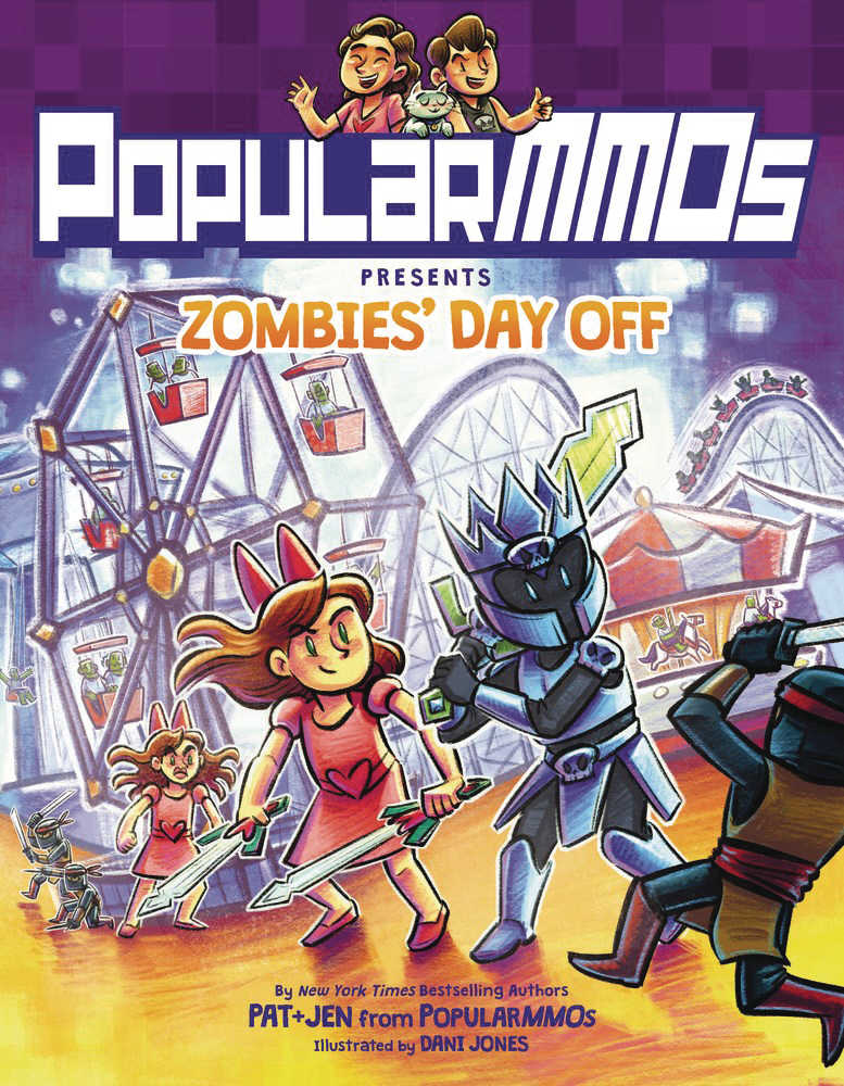 Popularmmos Presents Zombies Day Off Hardcover Graphic Novel 