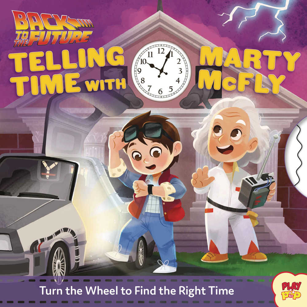 Back To The Future Telling Time Marty Mcfly Board Book 