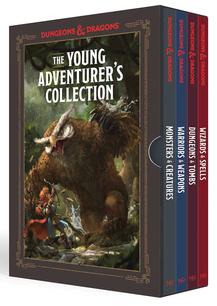 Young Adventurers Collector's Dungeons & Dragons  4 Book Box Set 