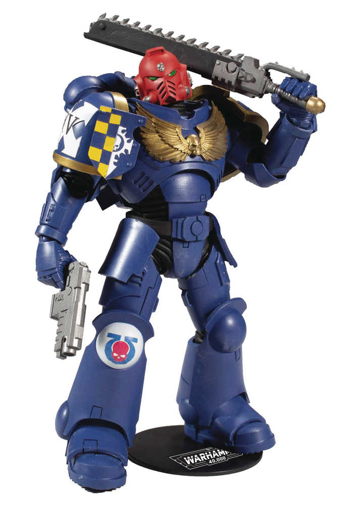 Warhammer 40 K Ultramarine 7 In Action Figure Case  