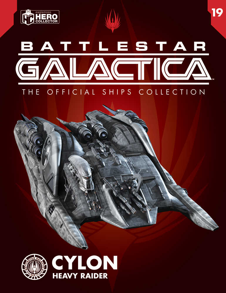 Battlestar Galactica Ships Mag #19 Heavy Raider 