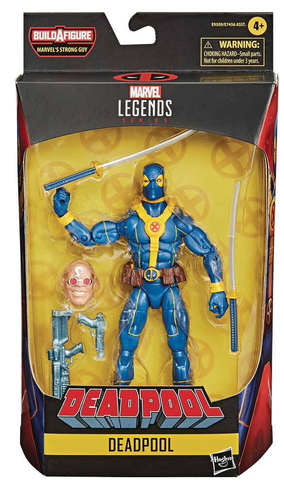 Marvel Deadpool Legends 6 In Deadpool Yellow Action Figure Case  