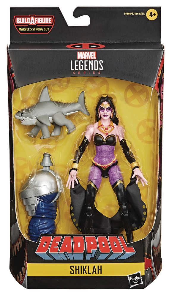 Marvel Deadpool Legends 6 In Shiklah Action Figure Case  